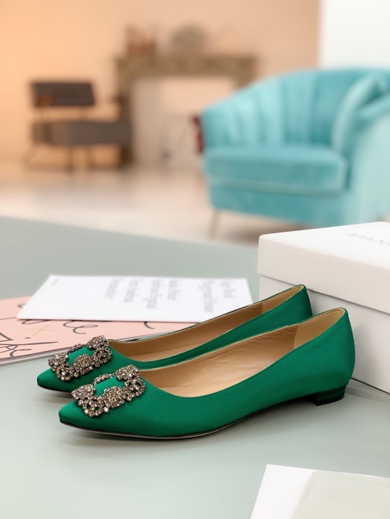 Manolo Blahnik flat shoes